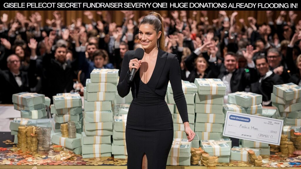 Gisele Pelicot Secret Fundraiser